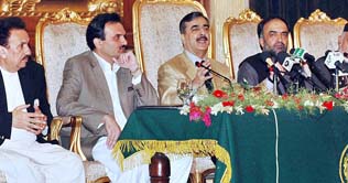 Gilani announces Rs 110 bn in payment of NWFP net hydel profit